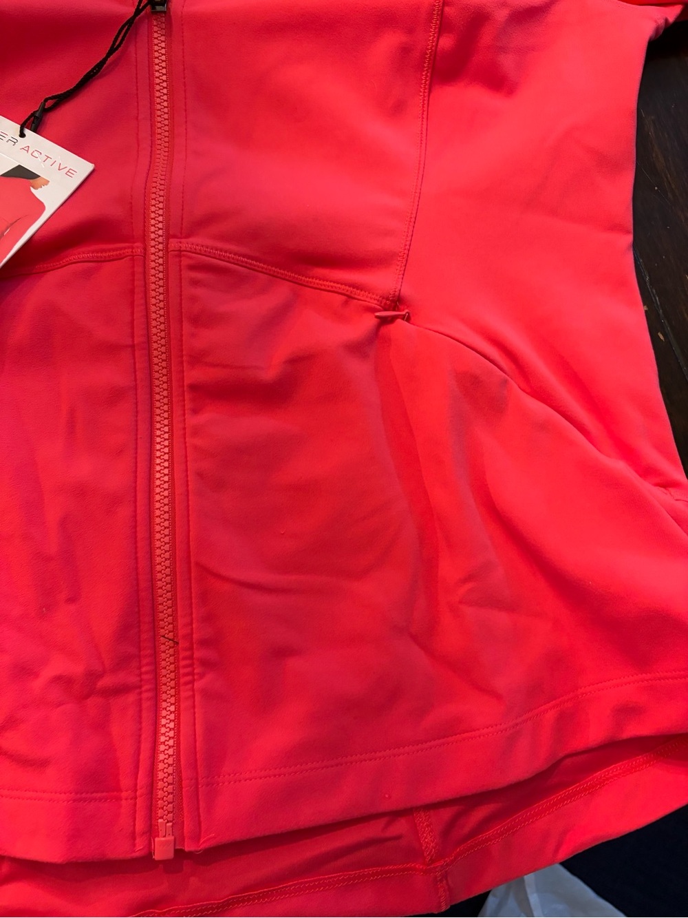 NWT ✨ Spyder Women's Hot Pink Full-Zip Active Jacket -XL - Picture 9 of 9